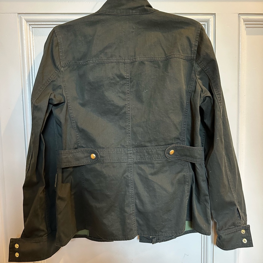 NWT J. Crew Jacket Olive Army Green Size S - Picture 2 of 4